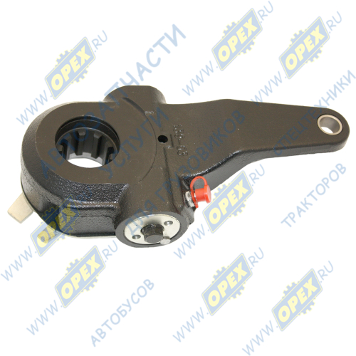 9201-3503021 Рычаг тормозной (трещетка) (авт.) передний левый; (ф38 мм; шлицы-10); 165 мм (+38мм); КамАЗ 5360/5460/6460/6520/6522, НЕФАЗ ГК Ростар